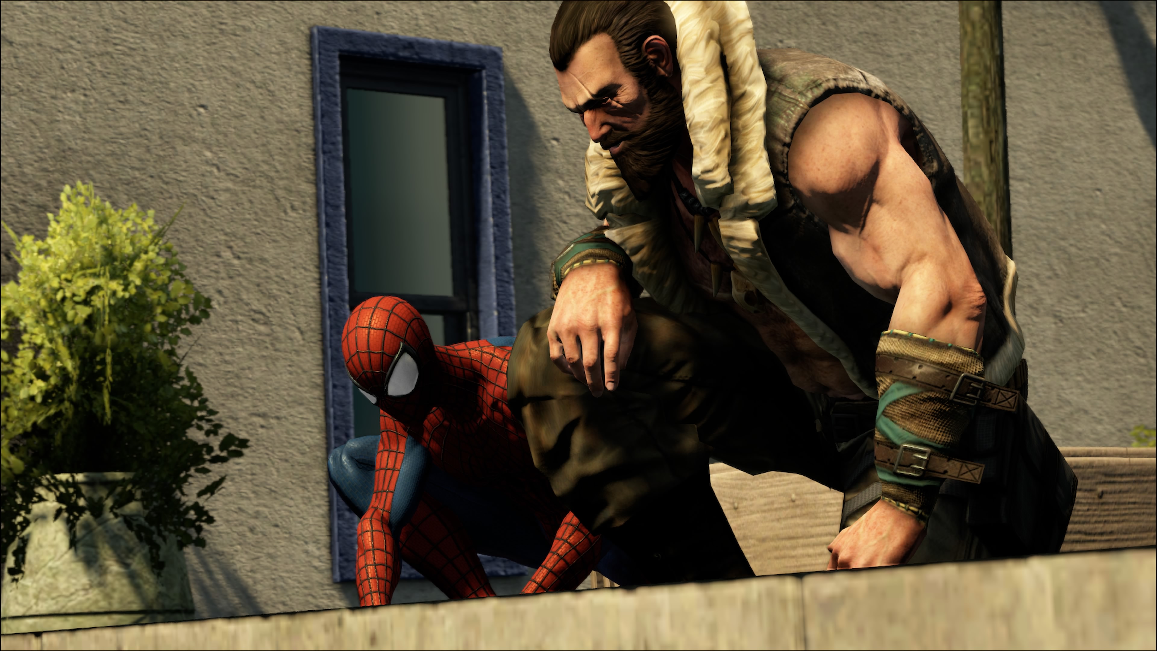 Kraven and Spiderman